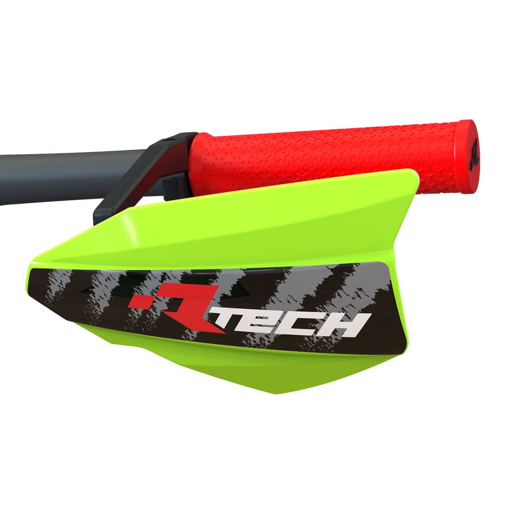 Vertigo Bike Handguards W/mounting Kit Neon Yellow - Grafite Offroad