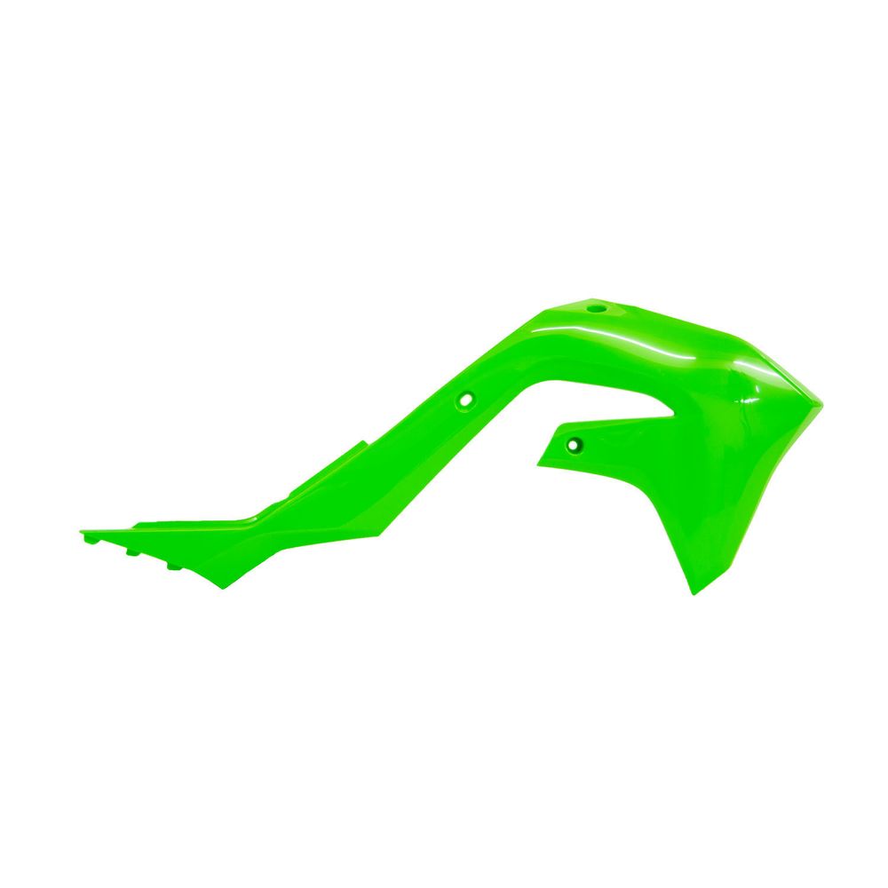 Radiator Scoops Neon Green Replica Kawasaki - Grafite Offroad