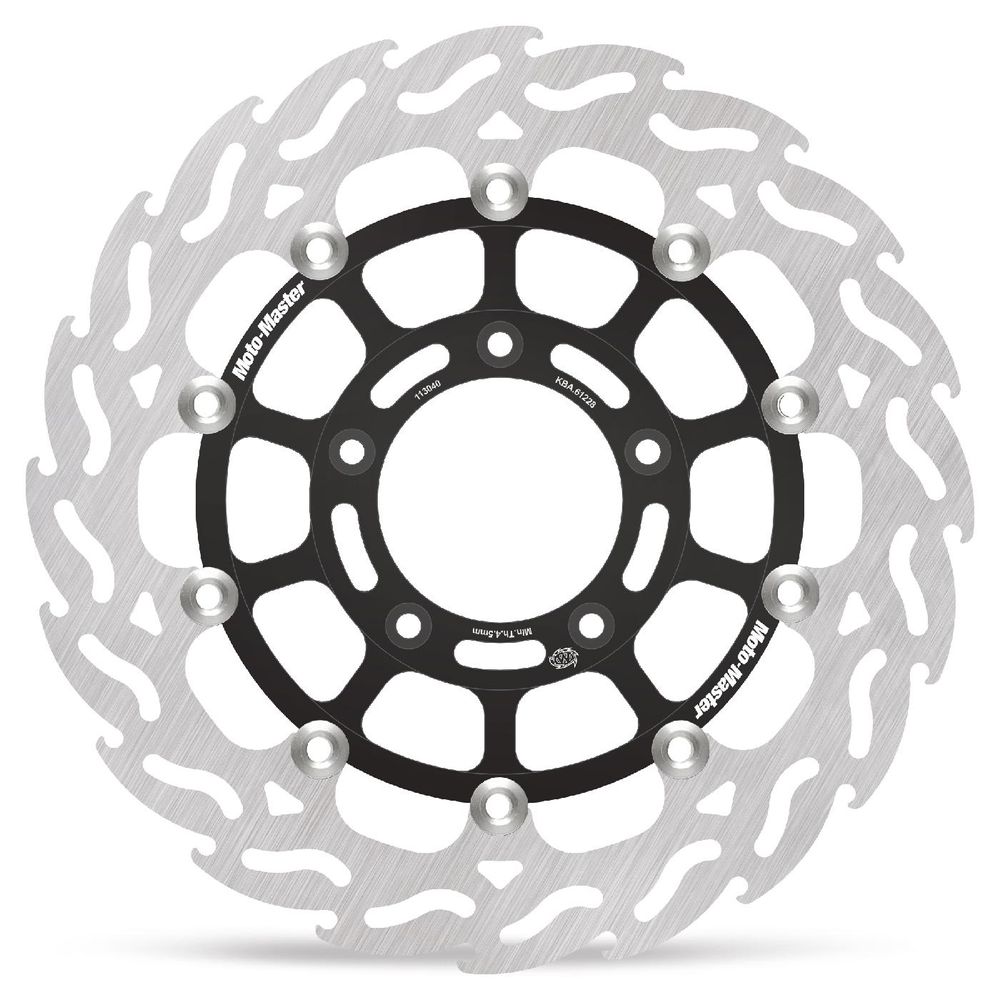 Brake Disc Road Flame - Floating - Front Left - Mv Agusta: F4 - Grafite Offroad