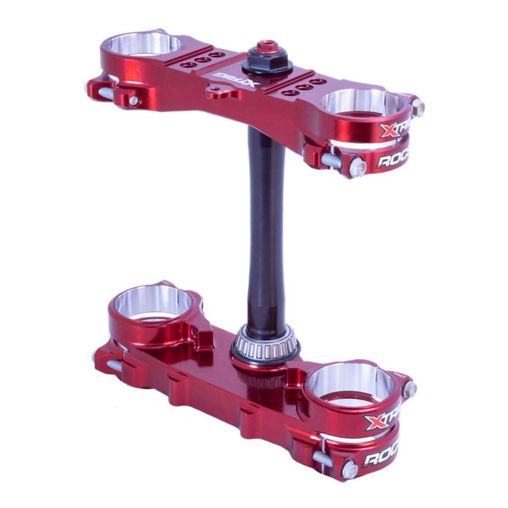 Triple Clamp Xtrig Rocs M12 Upper-lower Axle Bushing Yamaha Yz250f Yz450f Offset 20-22 - Grafite Offroad