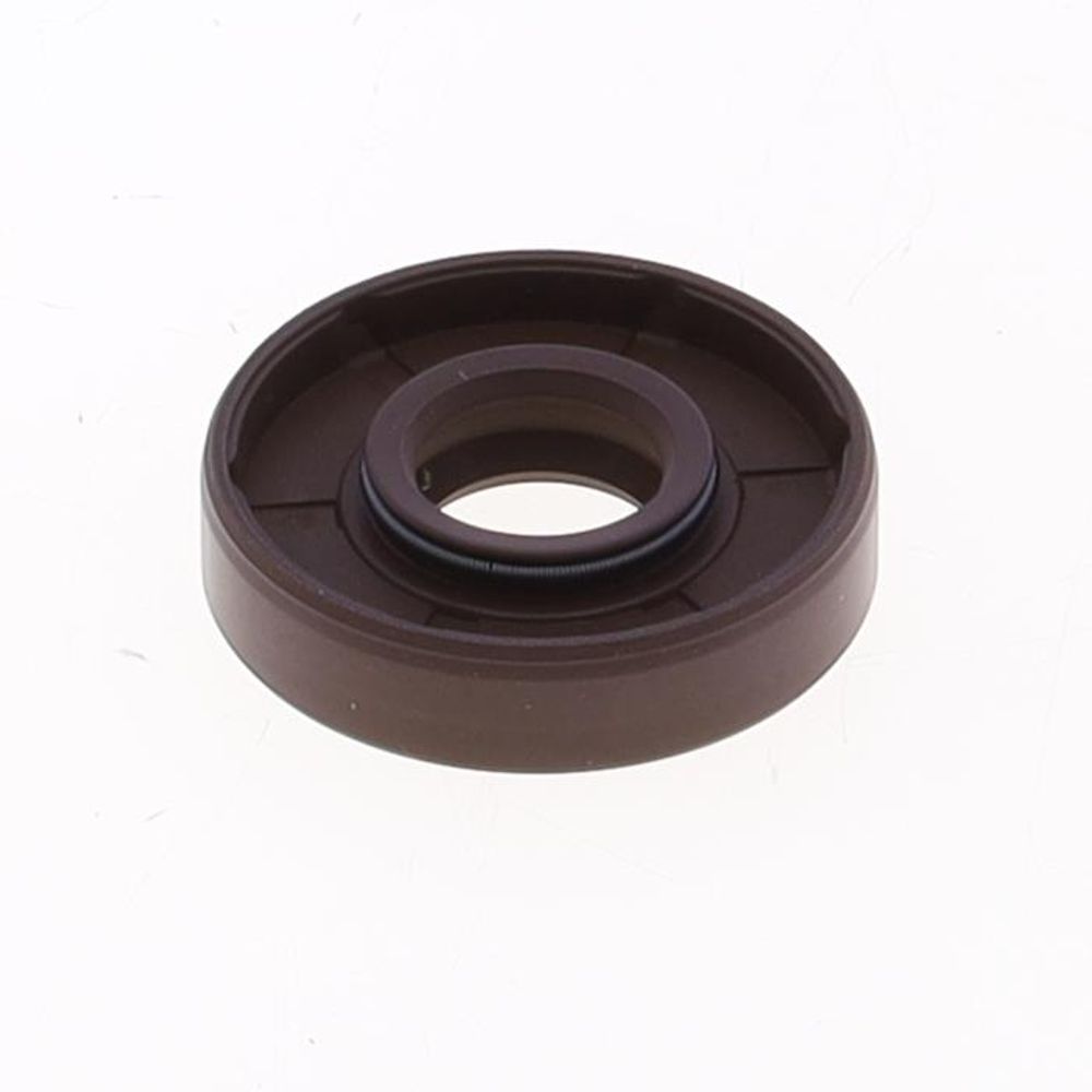 Oil Seal with Rubber Exterior 12x30x7 mm in FKM with double Seal-tip and Springs - Grafite Offroad