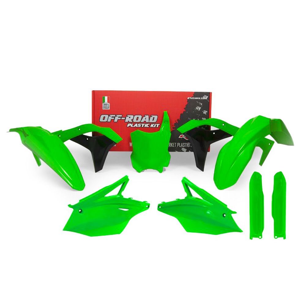 Plastics Kit 6 Pcs W/airbox Covers Crf Red-black Replica Honda - Grafite Offroad