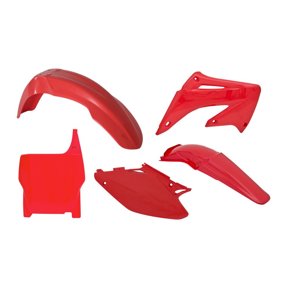 Plastics Kit 5 Pcs Crf Red Replica Honda - Grafite Offroad