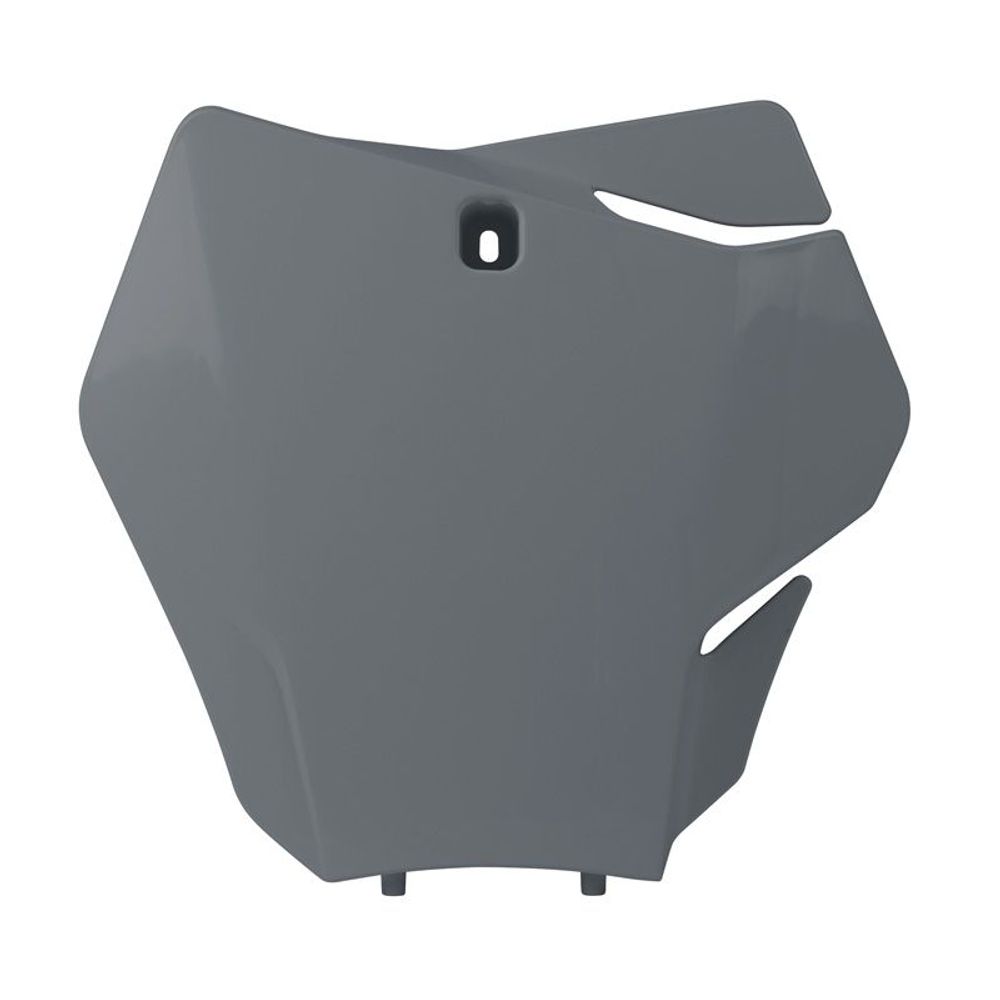 Front Number Plate Gas Gas Mc / Mc-f 125/250/450 21-.. Quantum Grey - Grafite Offroad