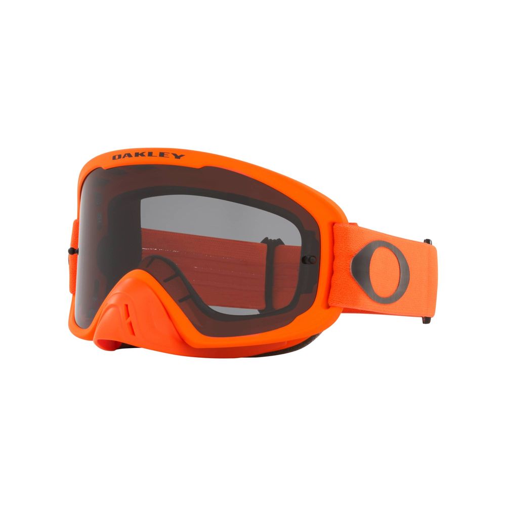 Maschera O FRAME 2.0 PRO, Aranc. Moto, Grigio