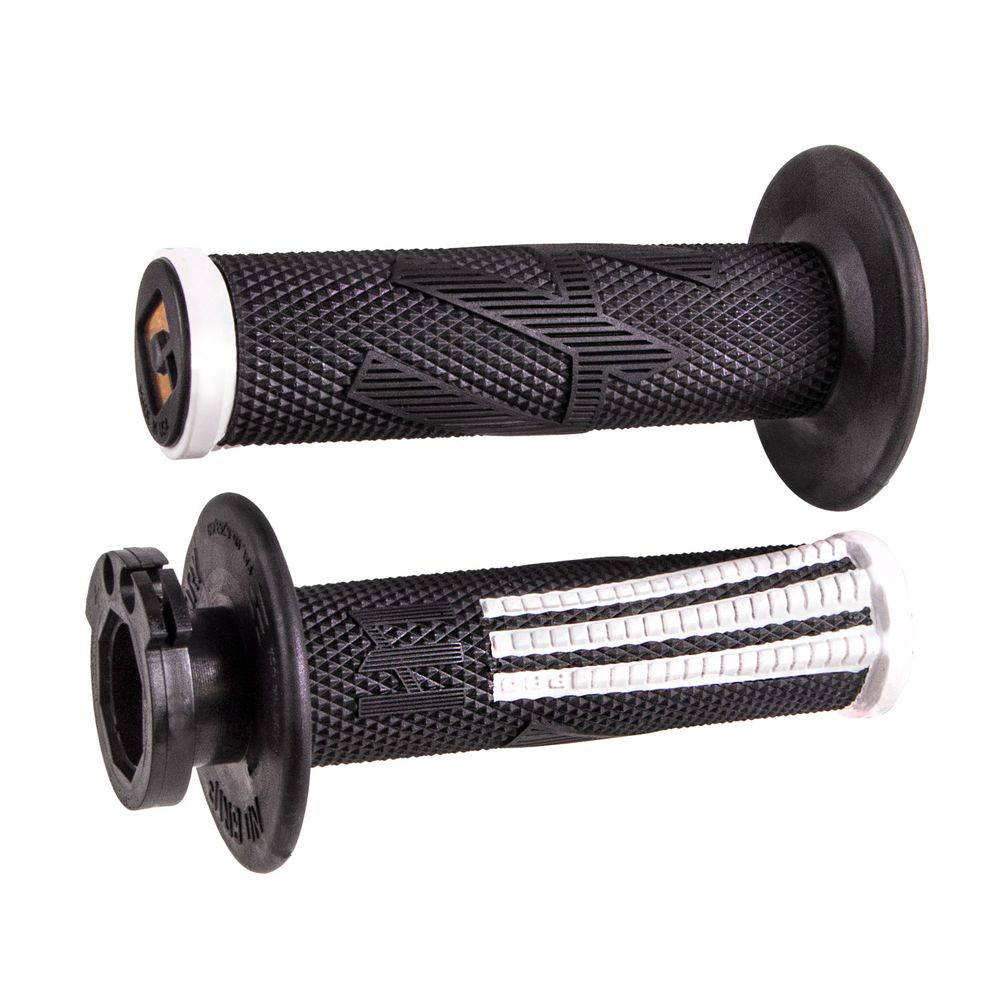 Manopole A Bloccaggio Rapido Emig Pro V2 Grip Nero-Bianco