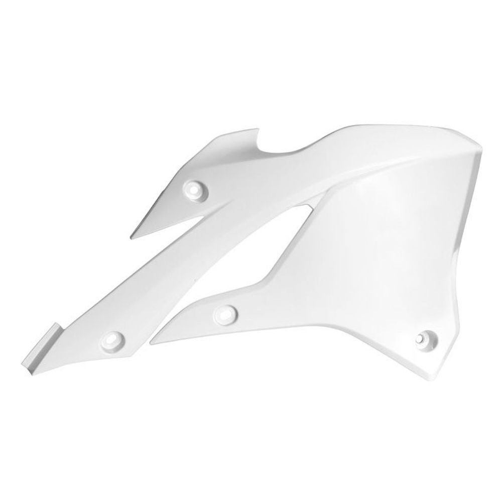 Radiator Scooops Kawasaki Kx85 22-.. Bianco - Grafite Offroad