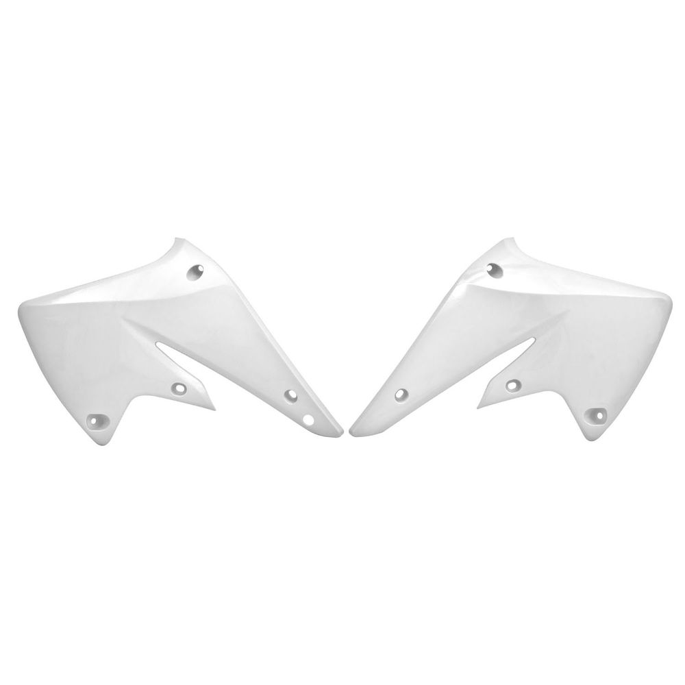 Radiator Scoops White Replica Kawasaki - Grafite Offroad