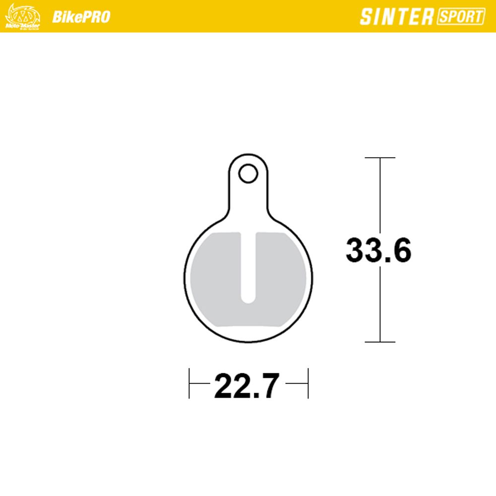 Brake Pads Bicycle Sinter Sport: Tektro Lyra - Grafite Offroad