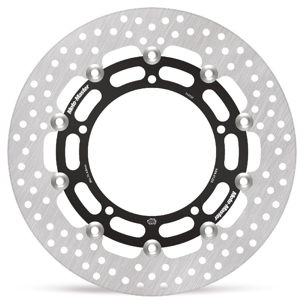 Brake Disc Road Halo - Floating - Front - Yamaha: Yzf R6, Fz6, Fz6 600 Fazer/abs, Mt-03, Xj6 Diversion/abs - Grafite Offroad