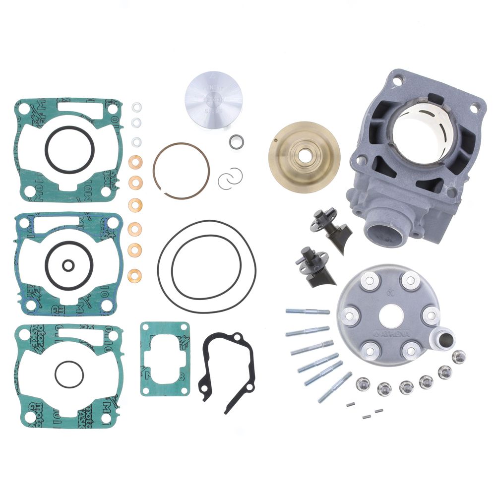 Big Bore Cylinder Kit &Oslash; 53 mm, 106 cc with Exhaust Valve Kit and Modular Head - Grafite Offroad