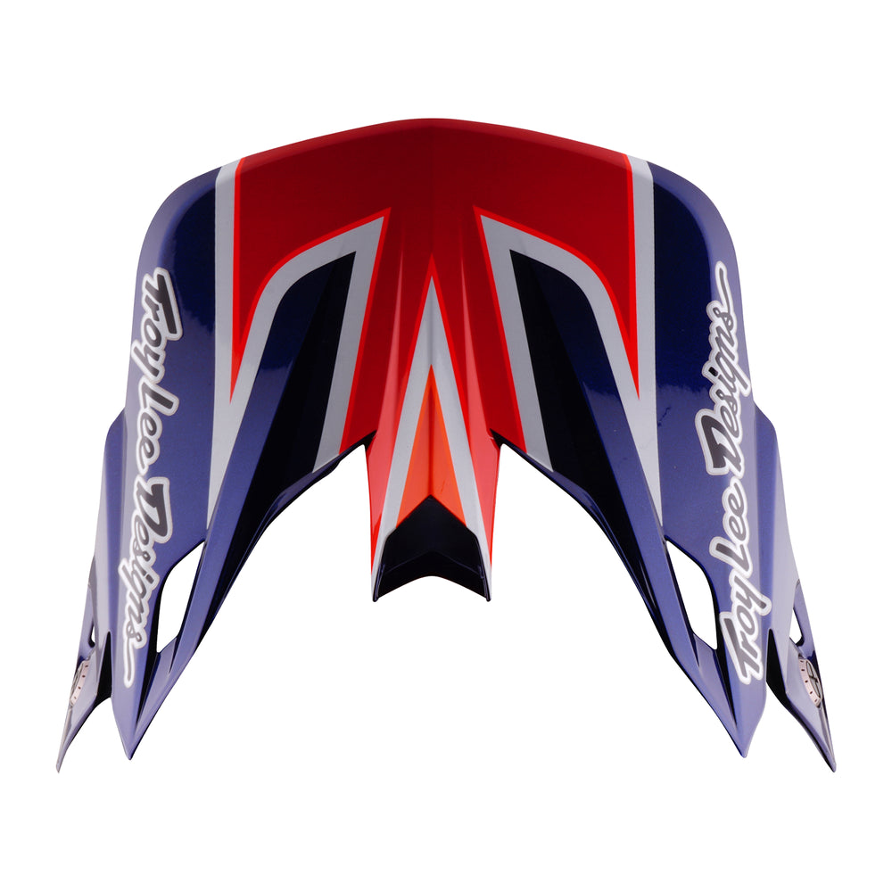 Helmet SE5 Visiera - Boltz - Blue / White - Taglia Unica Troy Lee Designs - Grafite Offroad