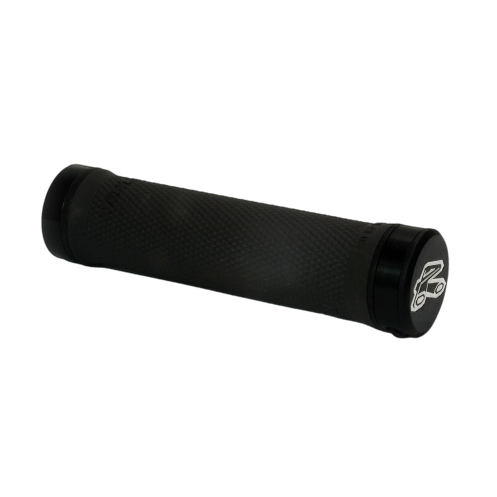 Bike Lock-on Grips | Ultratacky Compound | Black - Grafite Offroad