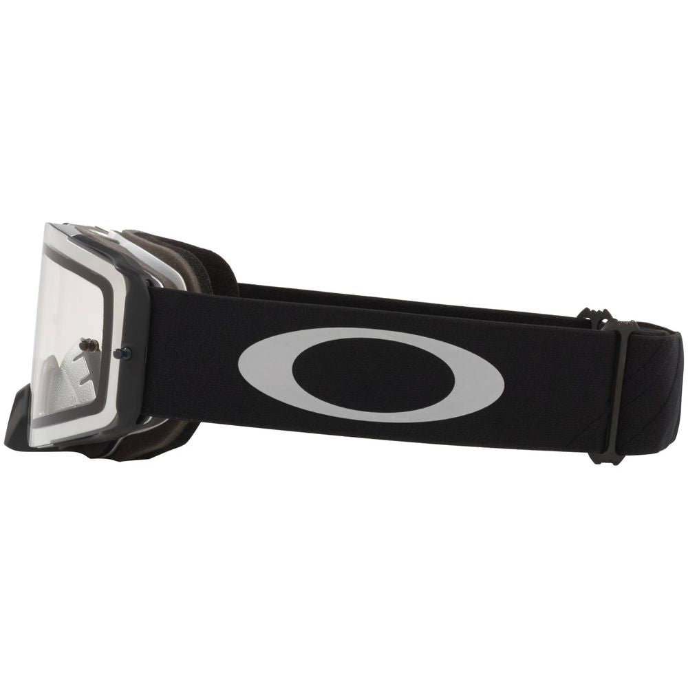 FRONT LINE Goggles, Tuff Blocks Black, Clear