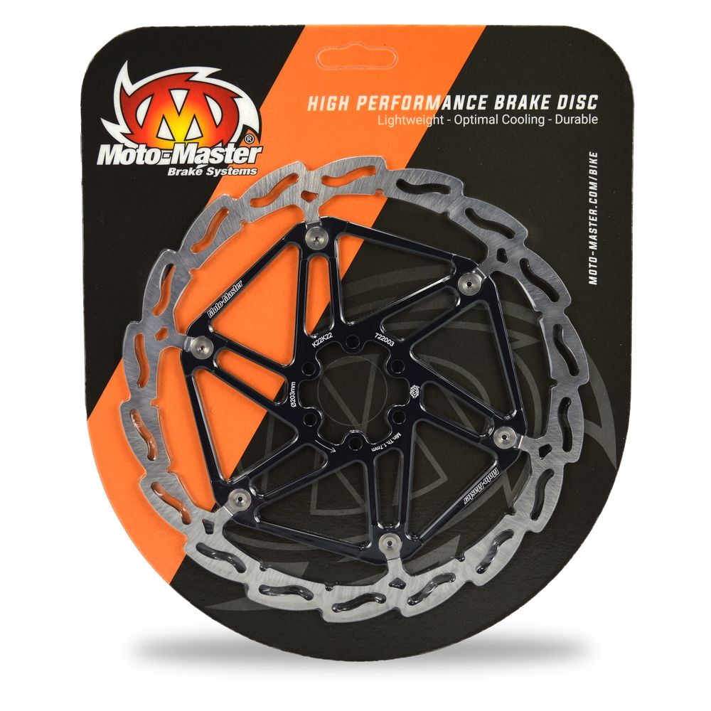 Bicycle Flame Floating Disc 203x2.0mm - Grafite Offroad
