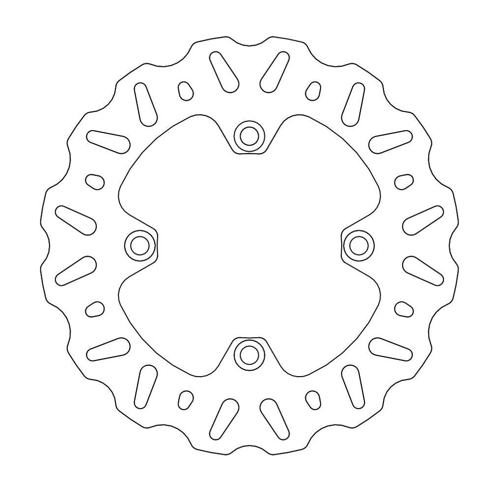 Brake Disc Scooter Nitro - Rear - Honda: Sh125i/sh150i - Grafite Offroad