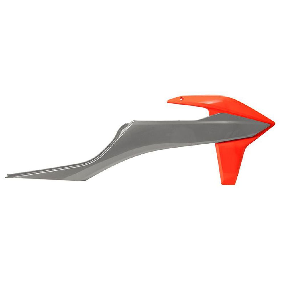 Radiator Scoops Grey 2021 Orange Replica Ktm - Grafite Offroad