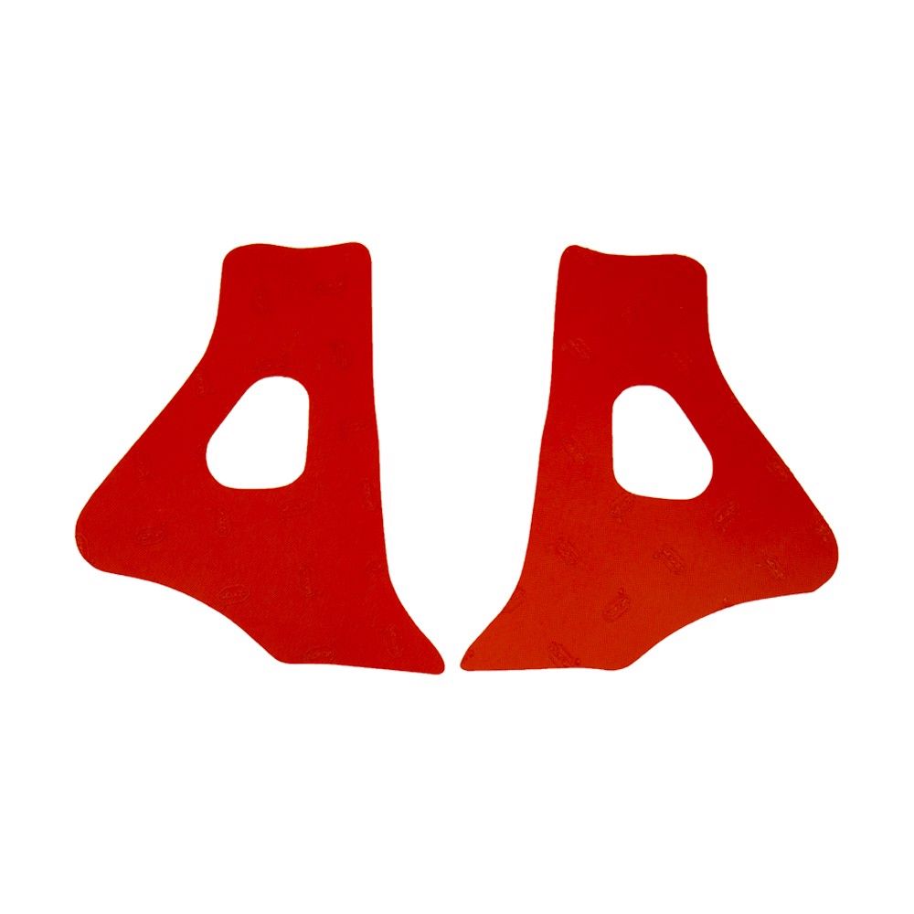 Rubber Vibram Frame Protectors Red Honda - Grafite Offroad