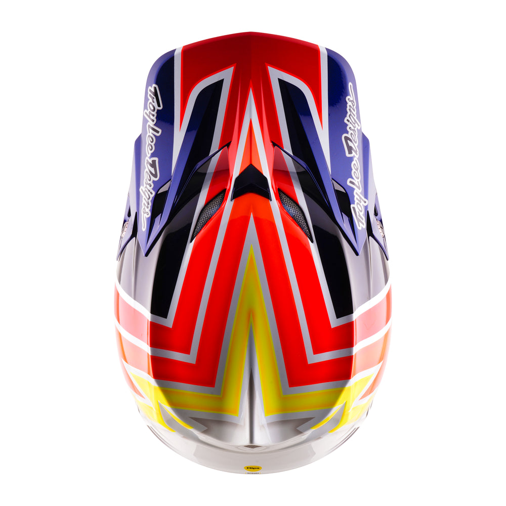 Helmet SE5 Carbon - Boltz - Blue / White - S Troy Lee Designs - Grafite Offroad