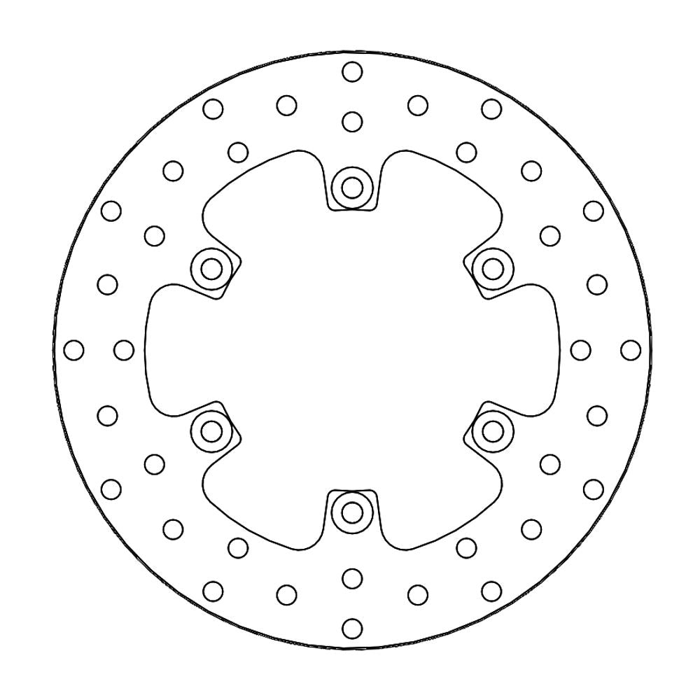 Brake Disc Road Halo - Rear - Yamaha: Tdm850, Xj600, Xt660, R1 - Grafite Offroad