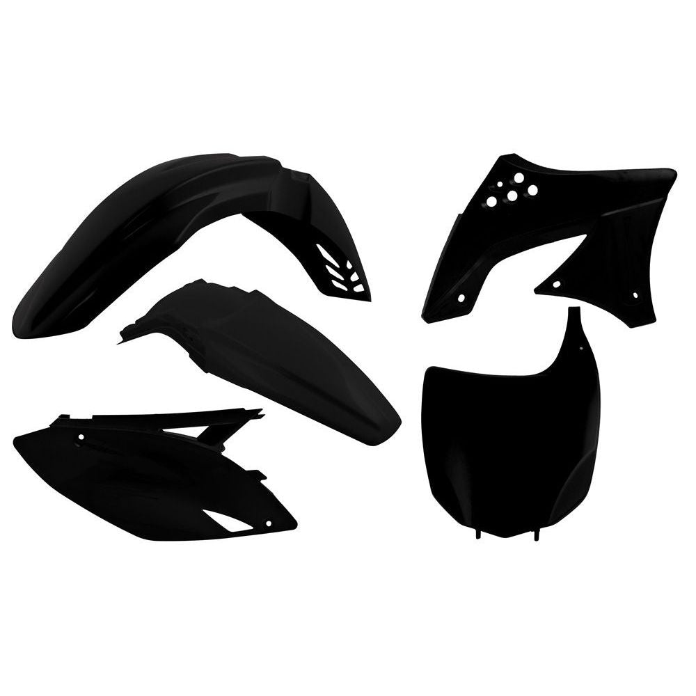 Plastics Kit 5 Pcs Black Replica Kawasaki - Grafite Offroad