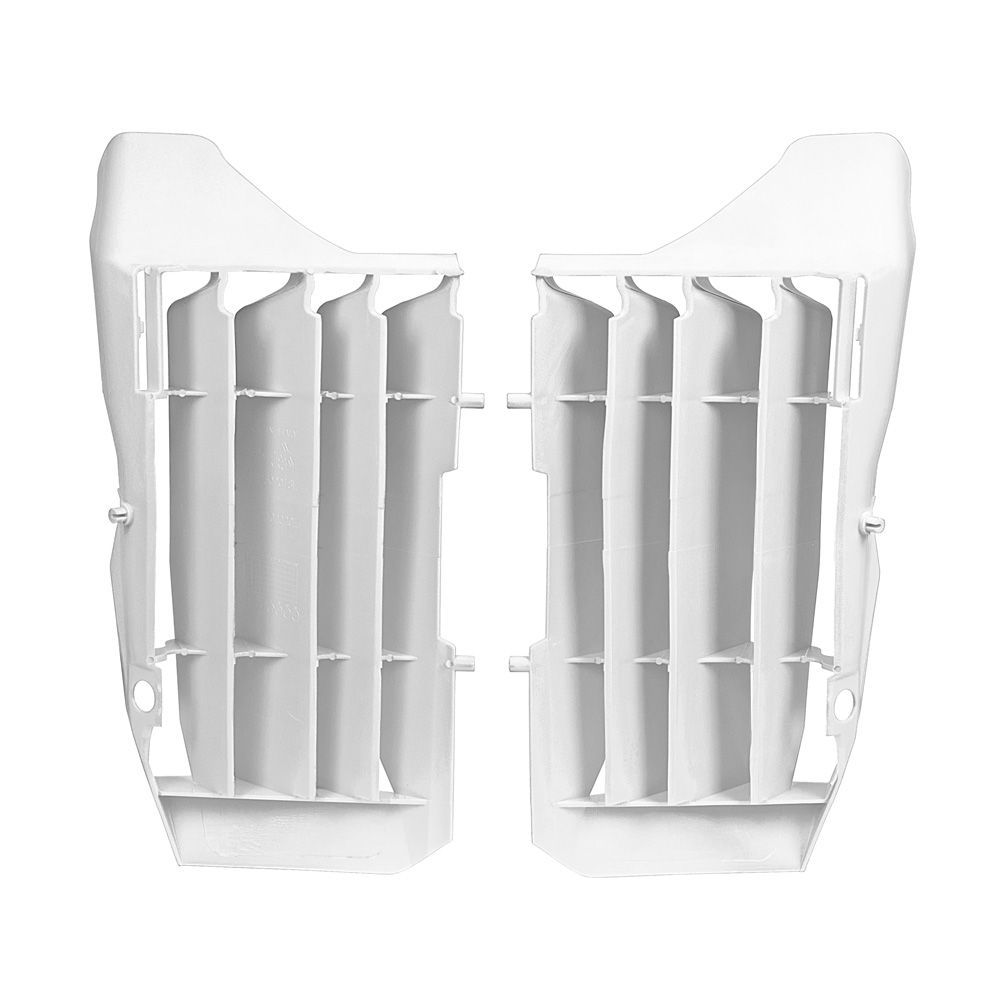 Oversize Radiator Louvers Sx-dx White Replica Honda - Grafite Offroad