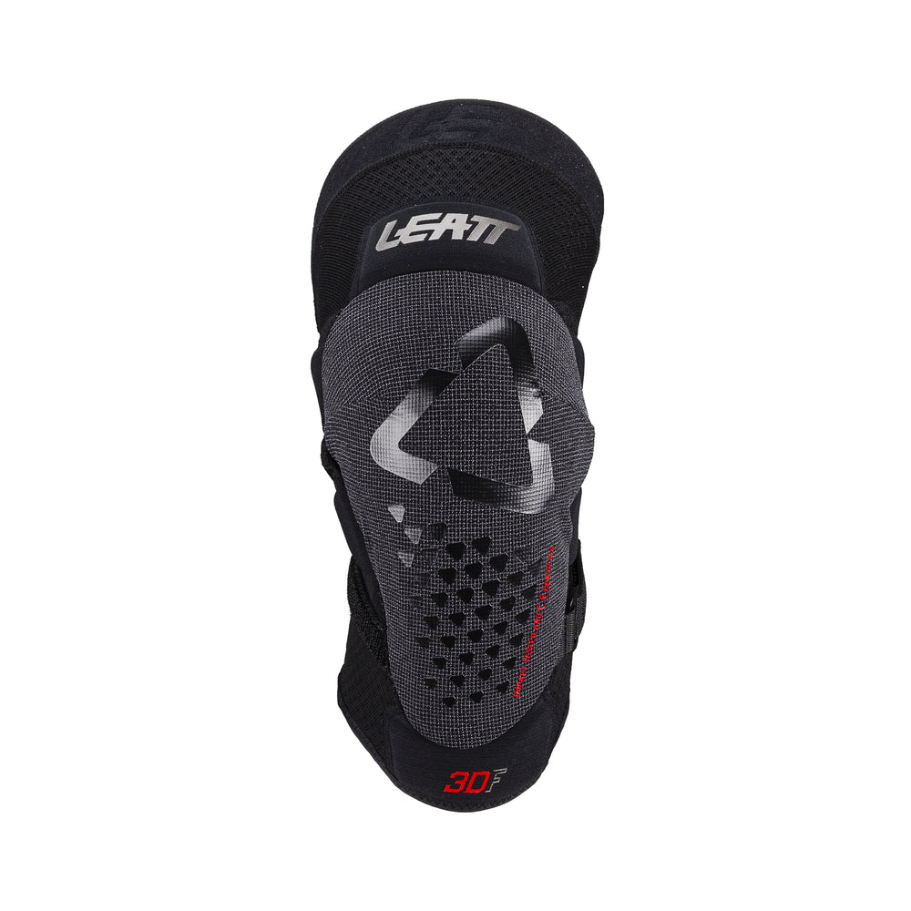3DF 5.0 Evo Junior Knee Guards Black Leatt