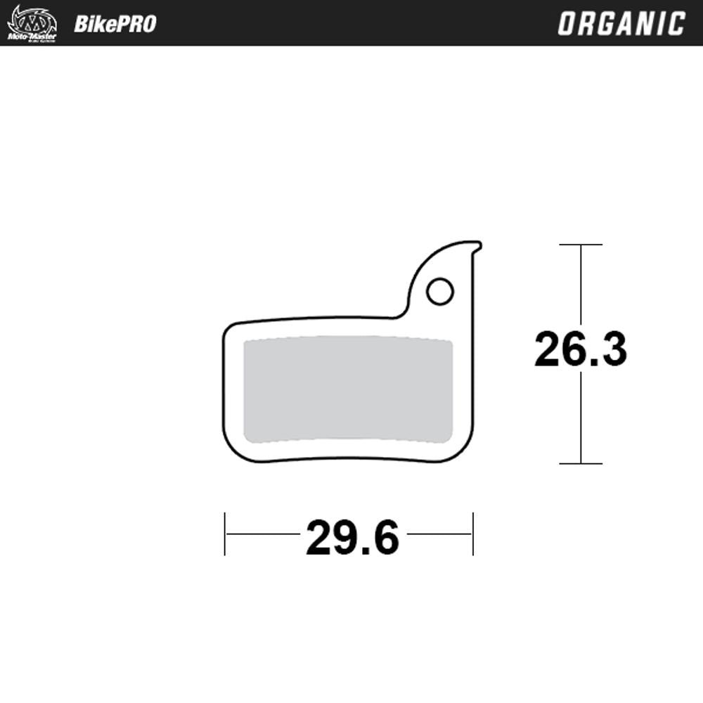 Brake Pad Bicycle Organic - Sram Red, Force, Apex - Grafite Offroad