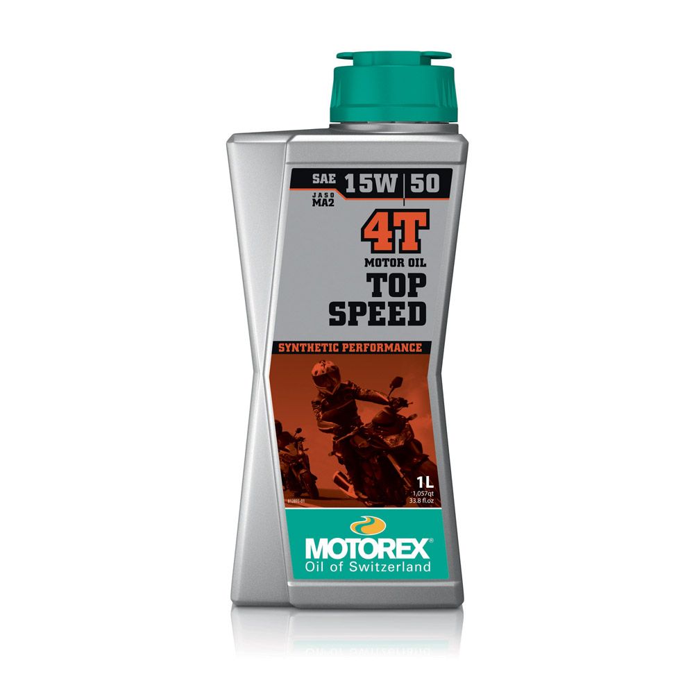 Top Speed 4t 15w/50 Jaso Ma 2 Bottle 1 Ltr - Packaging 10 Pz - - Grafite Offroad