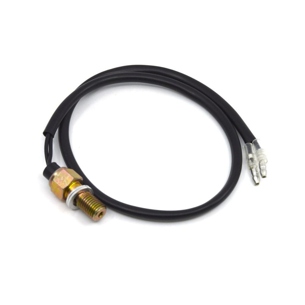 Brake Line Banjo Sensor for Stop Light M10*1.25 - 50 Cm (crush Washers Included) - Grafite Offroad