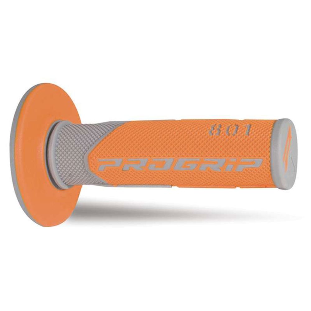 Grips Progrip 801 Mm 22/25 - Double Density - Grey/orange - Grafite Offroad
