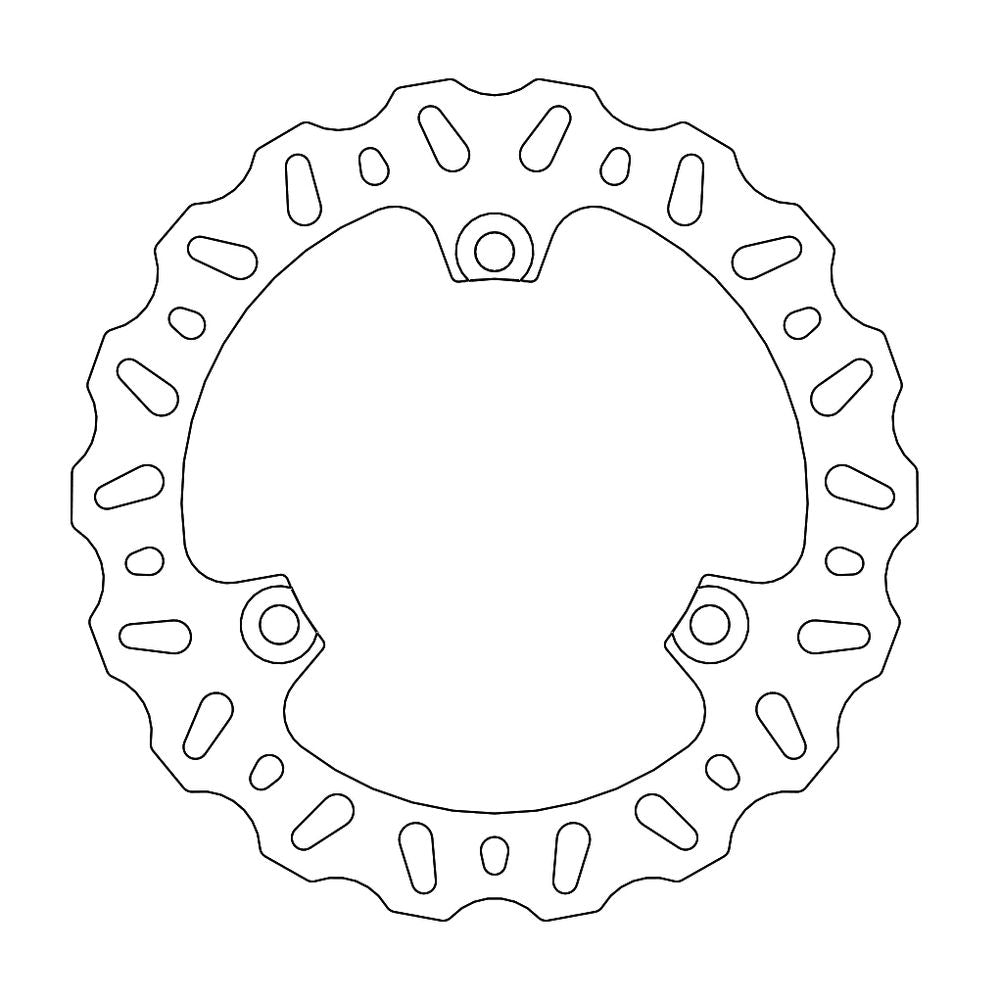 Brake Disc Scooter Nitro - Rear - Yamaha: Nmax 125/155 - Grafite Offroad