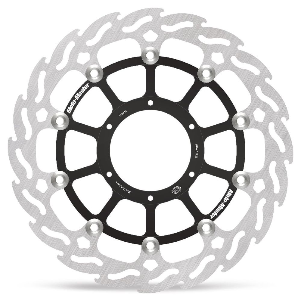 Brake Disc Road Flame - Floating - Front Left - Honda: Cbr900rr Fireblade, Cbr954rr - Grafite Offroad