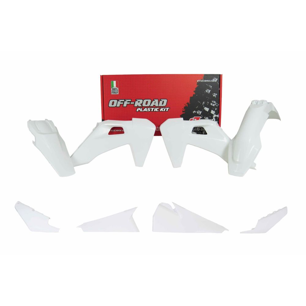 Plastics Kit 5 Pcs White Replica Husqvarna - Grafite Offroad