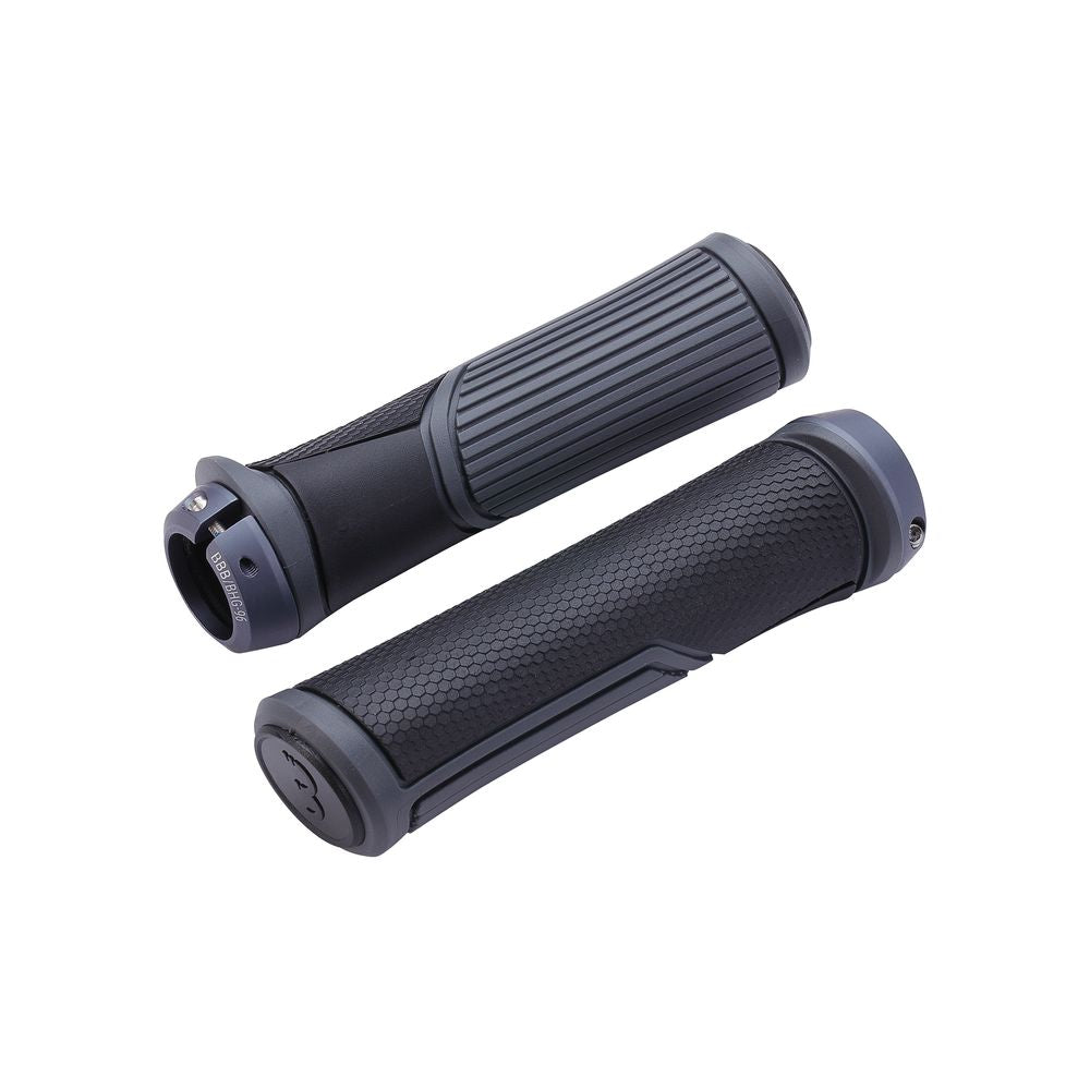 Bike Grips Cobra | 142mm | Black-dark Grey - Grafite Offroad