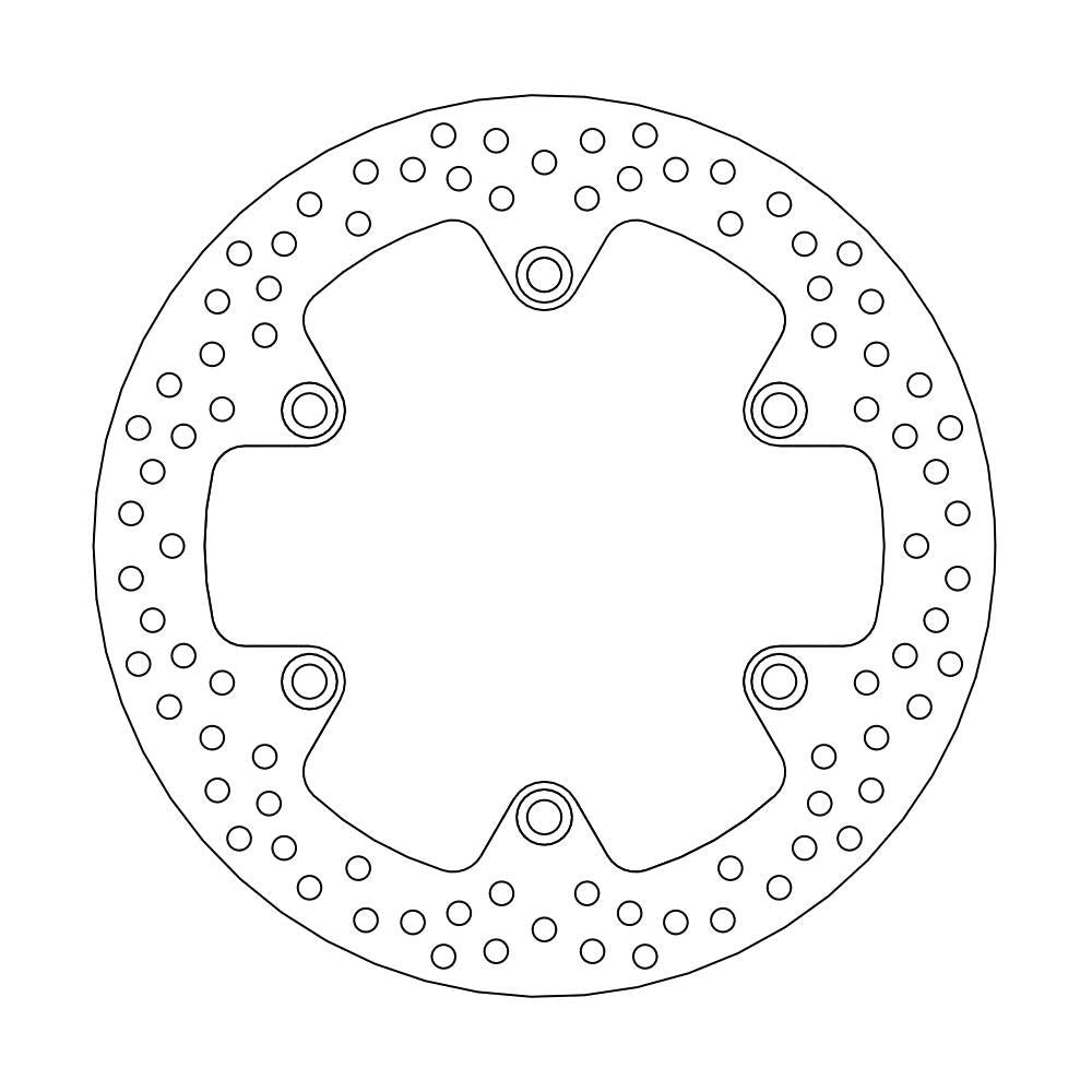 Brake Disc Road Halo - Front/rear - Honda: Nt650/700, Cbx750, Cb/cbr1000, Vt1100 - Grafite Offroad