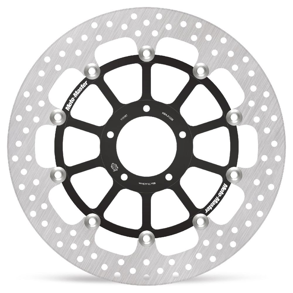 Brake Disc Road Halo - Floating - Front - Ducati: Panigale 1199 - Grafite Offroad