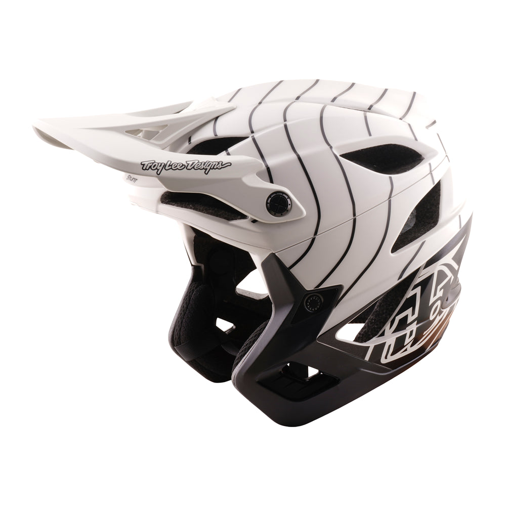 Helmet Stage Stunt - Airwaves - Dark white - M/L Troy Lee Designs - Grafite Offroad