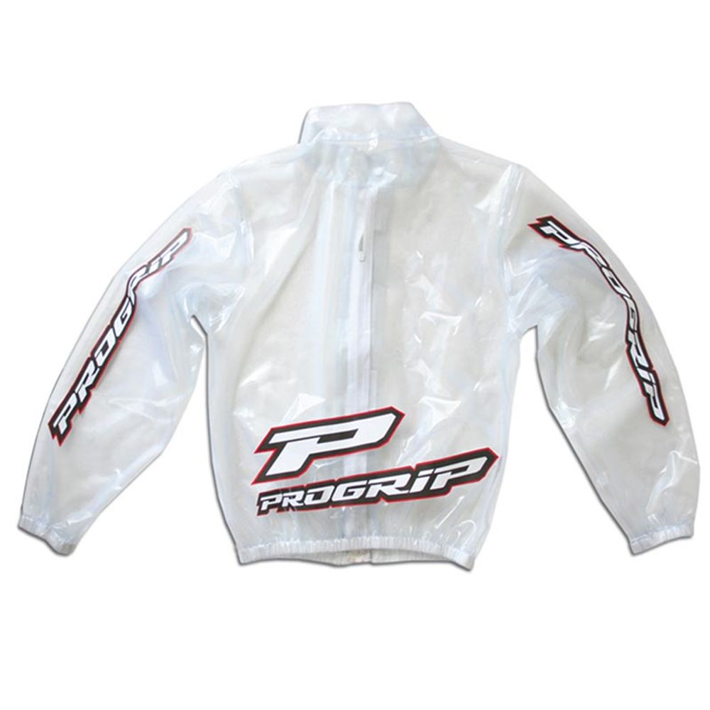 Water Proof Rain Jacket Progrip Youth Transparent Xl - Grafite Offroad