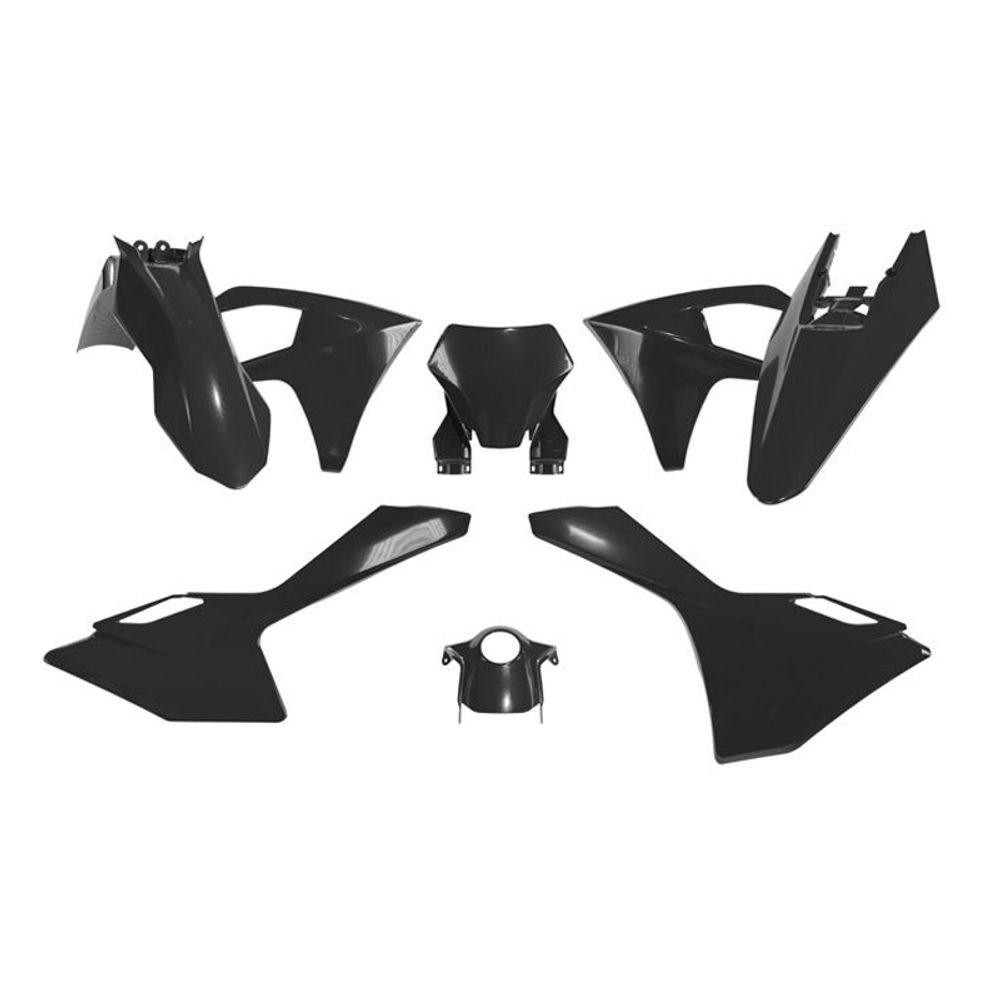 Plastics Kit 6 Pcs Black Color Gas Gas Mc/mc-f 125/250/450 24-.. - Grafite Offroad