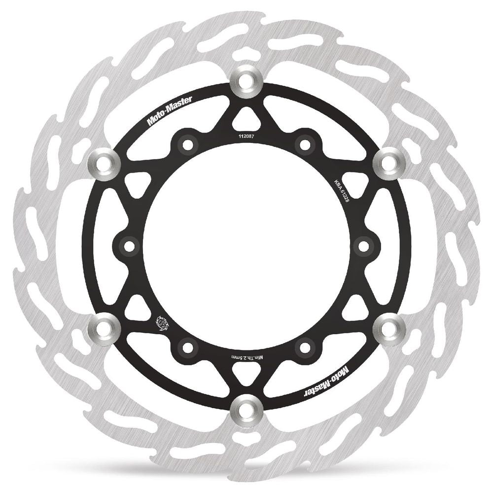 Brake Disc Off-road Flame Mx - Front - &Oslash;270mm - Floating - Yamaha: Wr/wrf, Suzuki: Rm125/250 - Grafite Offroad