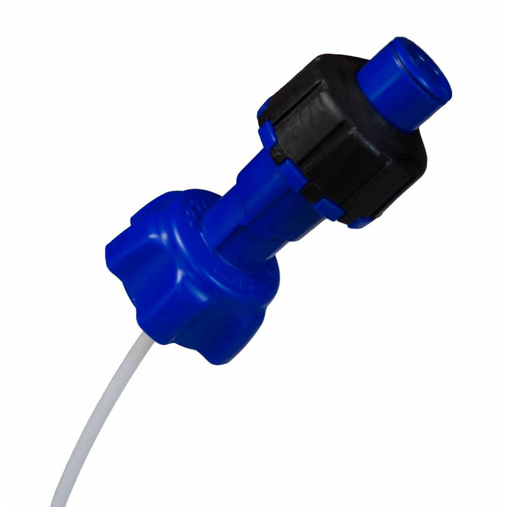 Gas Can Complete Quick Fill Conversion Kit Blue - Grafite Offroad