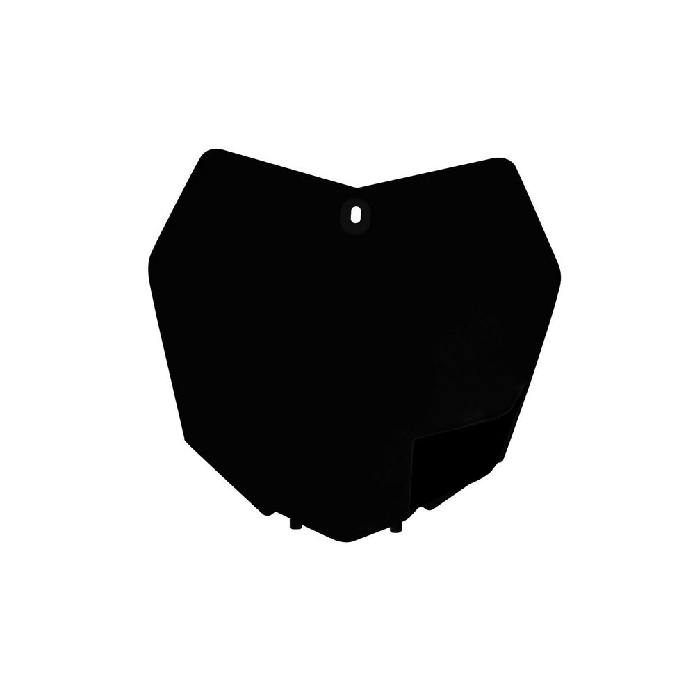 Front Number Plate Black Replica Ktm - Grafite Offroad