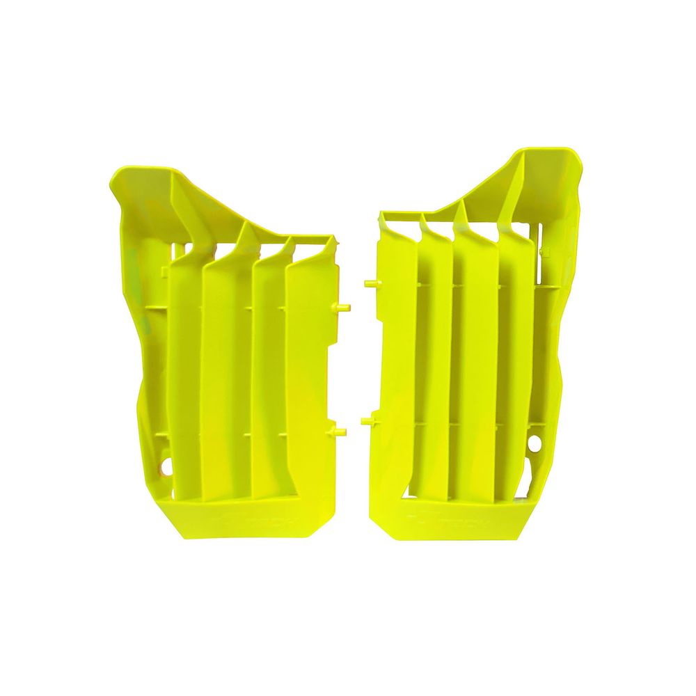 Oversize Radiator Louvers Sx-dx Neon Yellow Replica Honda - Grafite Offroad