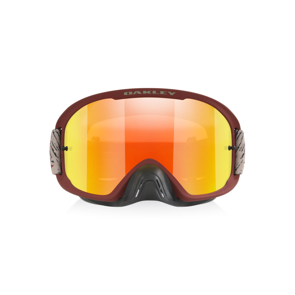 Maschera O FRAME 2.0 PRO, Rosso, Iridium Fire
