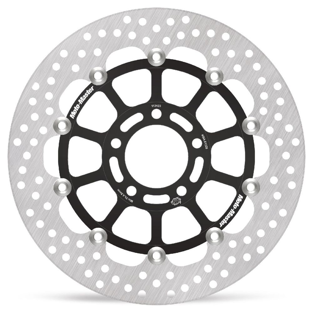 Brake Disc Road Halo - Floating - Front - Suzuki: Rg125, Rgv250 Gamma, Gsx750/1200 - Grafite Offroad