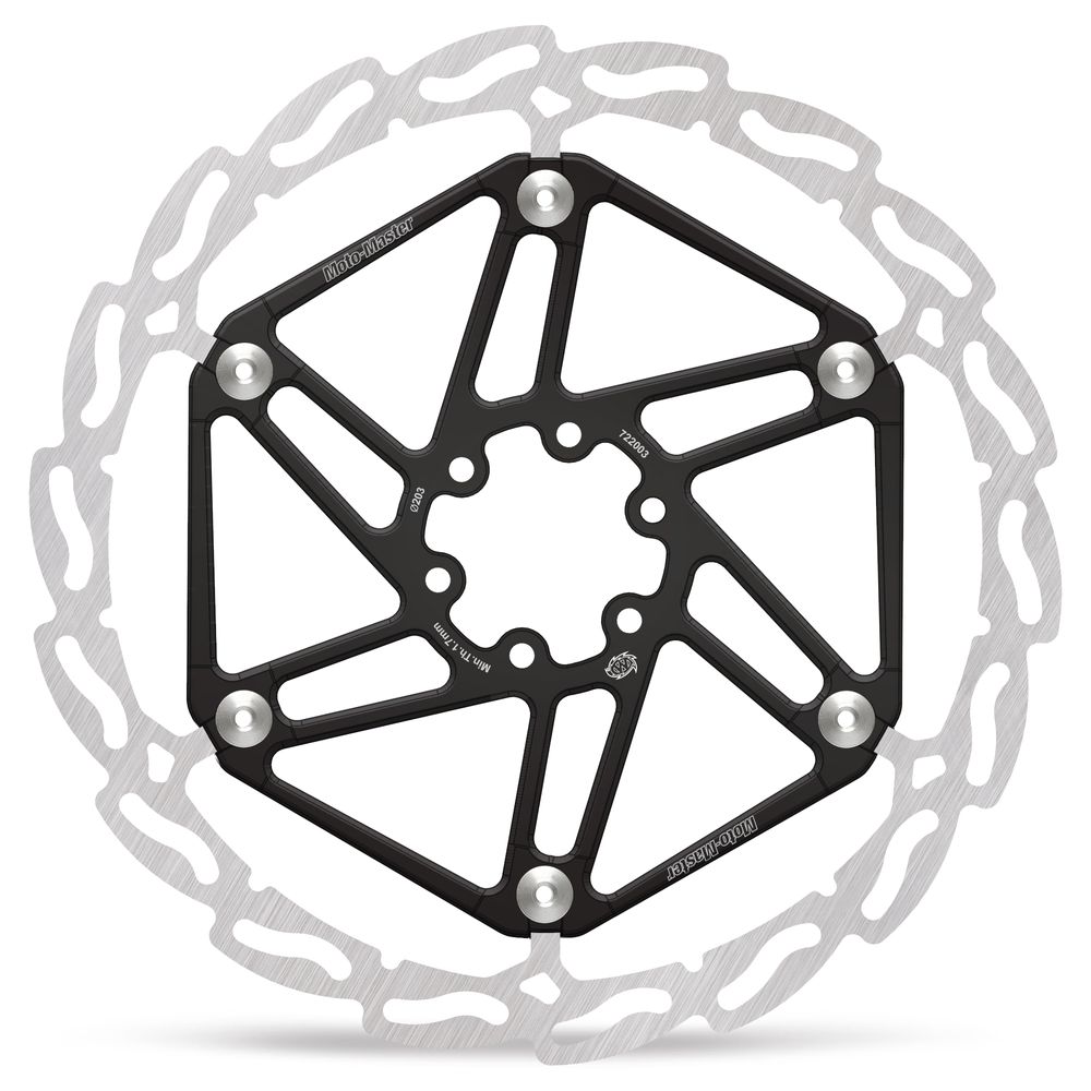 Bicycle Flame Floating Disc 203x2.0mm - Grafite Offroad