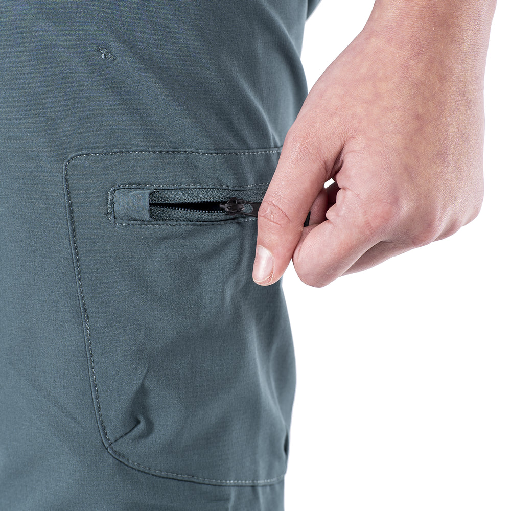MTB Shorts ALLMTN 2.0 comfortable and waterproof Junior - Grafite Offroad