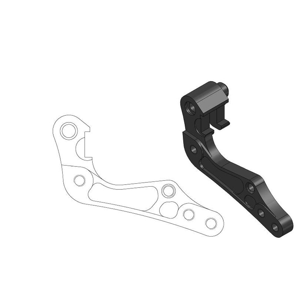 Off-road Brake Caliper Adapter 270mm Rotor - Bmw/ktm/husaberg - Grafite Offroad