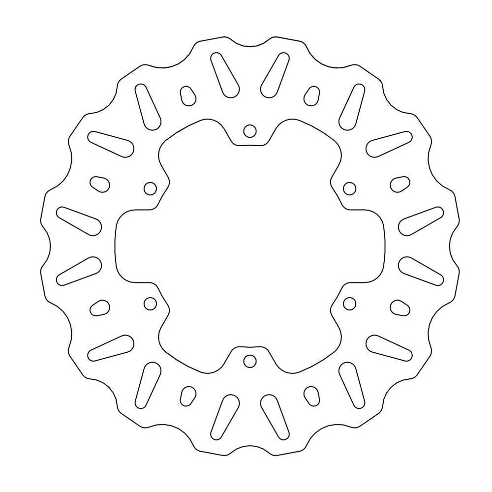 Brake Disc Scooter Nitro - Front/rear - Benelli, Gilera, Piaggio, Vespa - Grafite Offroad